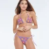 Adriana Purple Flowers Heklet Bunn