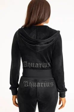 Aquarius Big Bling Hettegenser I Velour