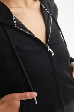 Aquarius Big Bling Hettegenser I Velour