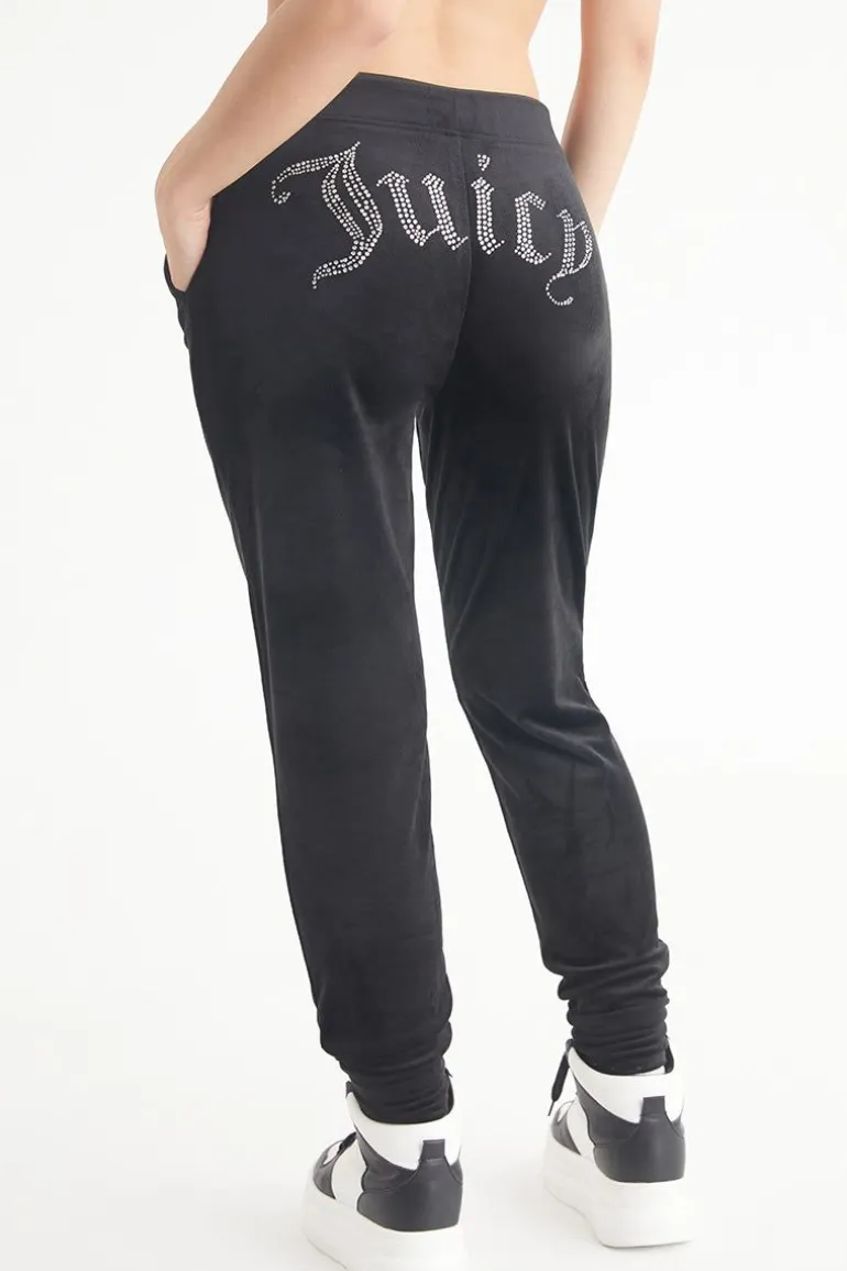 Big Bling Velour Joggers