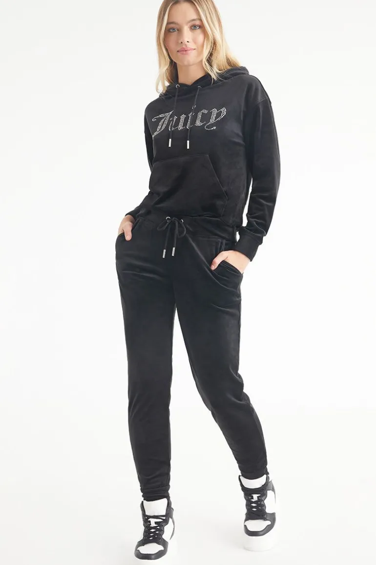 Big Bling Velour Joggers