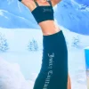 Big Bling Velour Maxi-Skjørt