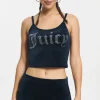 Big Bling Velour Tank Top
