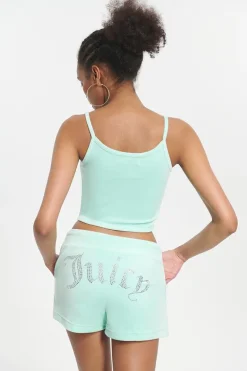 Big Bling Velour Tank Top