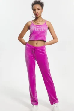 Big Bling Velour Tank Top