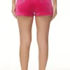 Big Bling Velour Track Shorts