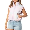 Boxy Mock Neck Vest