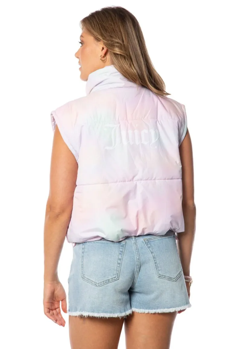 Boxy Mock Neck Vest