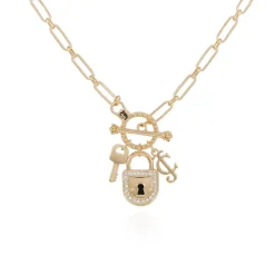 Charmed Lock Halskjede