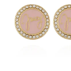Circle Rhinestone Stud Øredobber