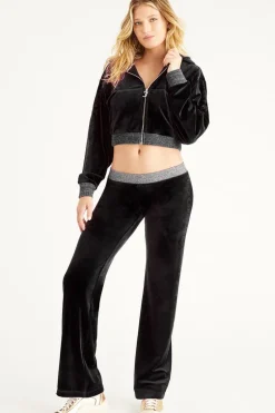 Cropped Jakke Med Side Bling