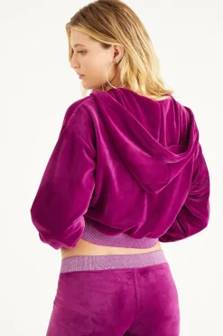 Cropped Jakke Med Side Bling