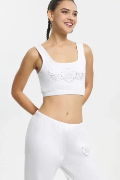 Cropped Sweetheart Tank