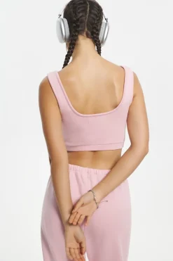 Cropped Sweetheart Tank