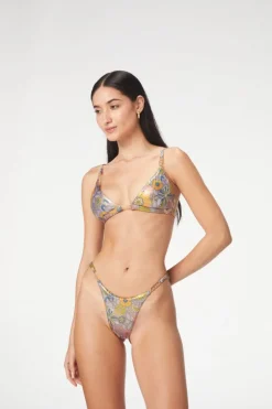 Dalia Metallic Flowers Bunn