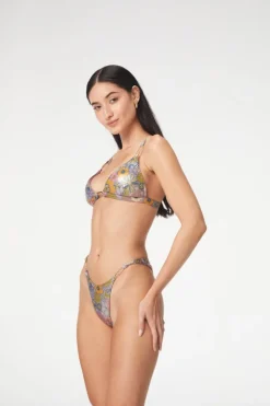 Dalia Metallic Flowers Bunn