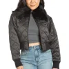 Faux Fur Collar Aviator