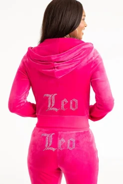 Leo Big Bling Hettegenser I Velour