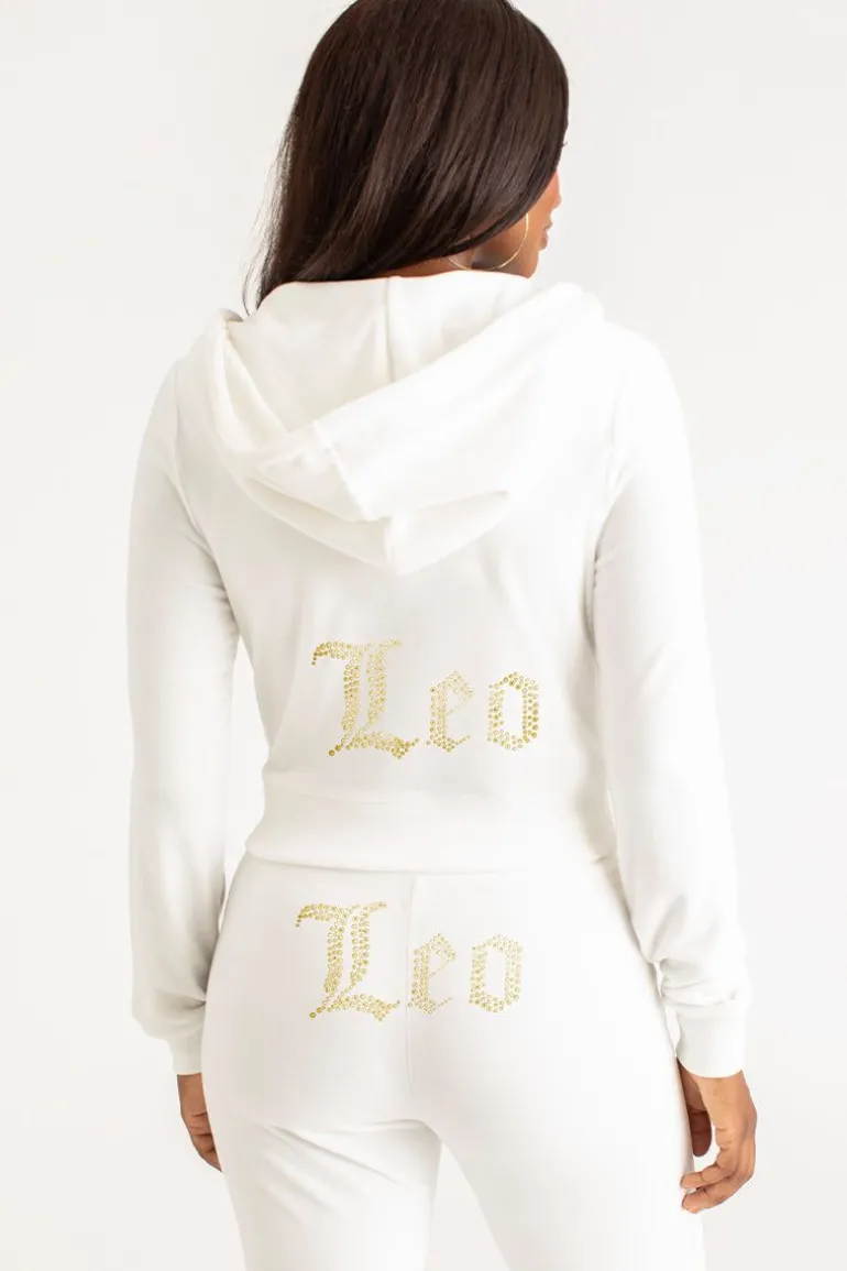 Leo Big Bling Hettegenser I Velour