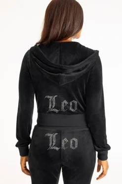 Leo Big Bling Hettegenser I Velour