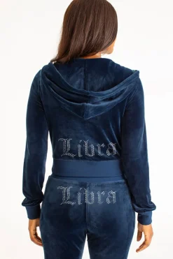 Libra Big Bling Hettegenser I Velour
