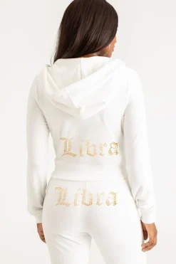 Libra Big Bling Hettegenser I Velour