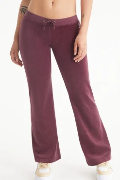 Malibu Small Bling Cotton Velour Joggebukser