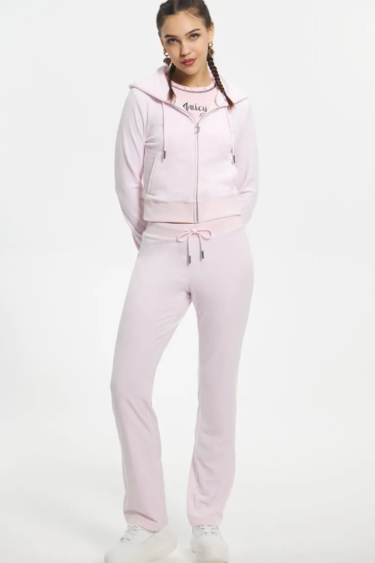 Mixed Jewels Velour-Hettegenser