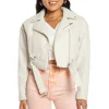 Mohair Cropped Moto-Jakke