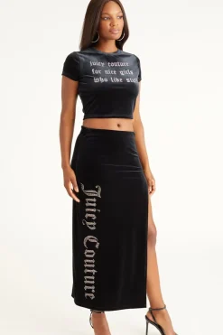 Nice Girls Velour Baby Tee