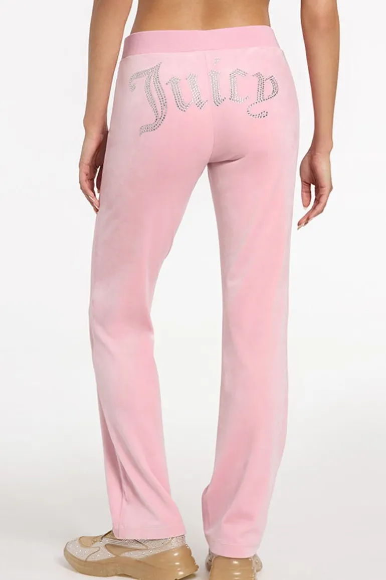 Og Big Bling Velour Joggebukser —Rejuiced