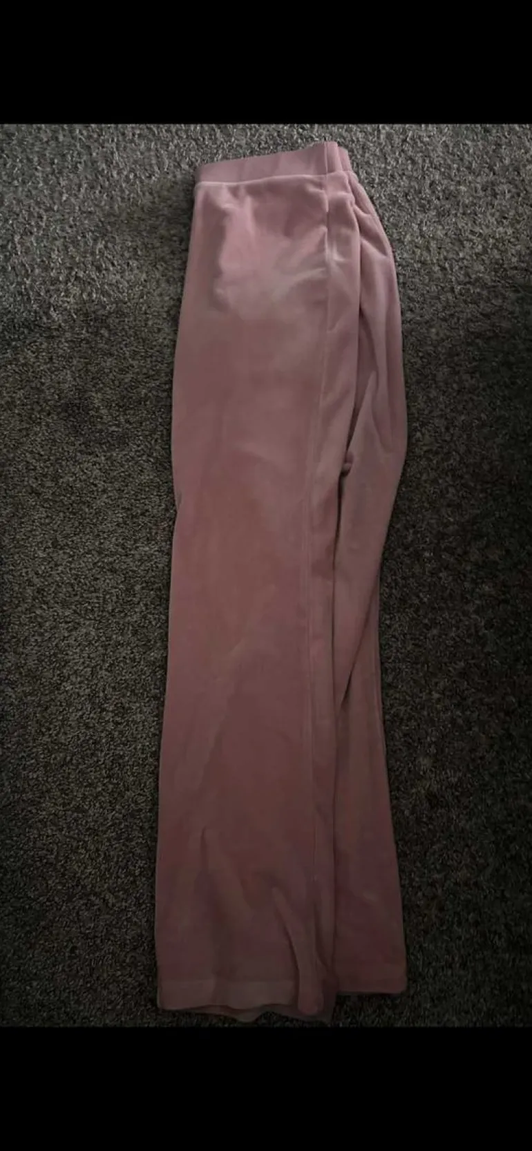 Og Big Bling Velour Joggebukser —Rejuiced