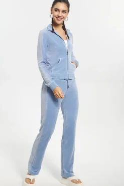 Ombre Bling Trippejakke I Velour