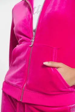 Ombre Bling Trippejakke I Velour