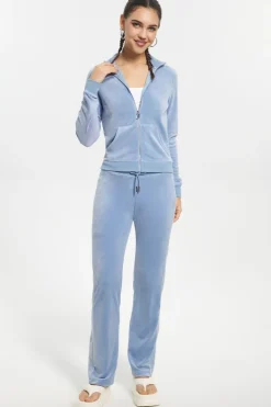 Ombre Bling Velour Treningsbukser
