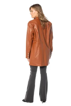 Oversized Trenchcoat I Kunstskinn