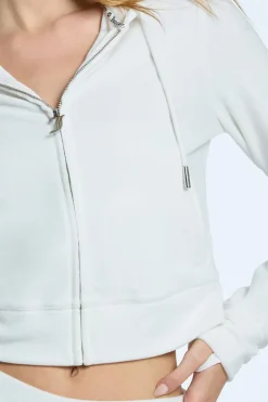 Pearly Big Bling Hettegenser I Velour