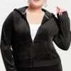 Plus-Size Hettegenser I Klassisk Bomullsvelour
