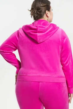 Plus-Size Hettegenser I Klassisk Bomullsvelour