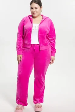 Plus-Size Hettegenser I Klassisk Bomullsvelour