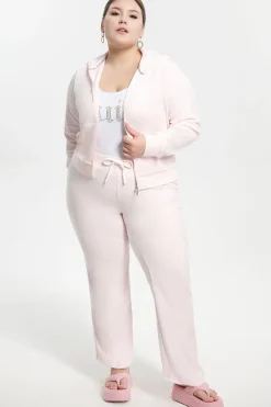 Plus-Size Hettegenser I Klassisk Bomullsvelour