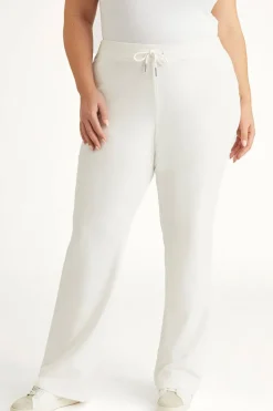 Plus-Size Og Big Bling Velour Treningsbukser