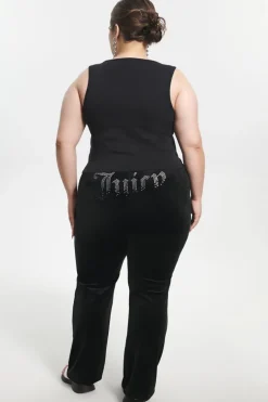 Plus-Size Ombre Bling Tank Top