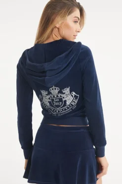 Scottie Cotton Velour Hettegenser