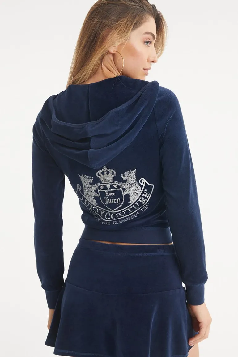 Scottie Cotton Velour Hettegenser