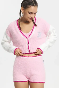 Varsity Strikket Cardigan
