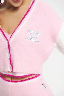 Varsity Strikket Cardigan